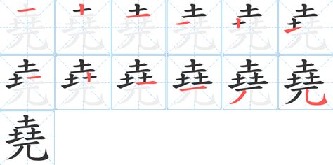 堯字五行|康熙字典：堯字解释、笔画、部首、五行、原图扫描版